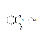 2-(3-氮杂环丁基)苯并[d]异噻唑-3(2H)-酮