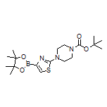 2-(4-Boc-1-哌嗪基)噻唑-4-硼酸频哪醇酯