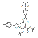 N,N-二(Boc)-5-[4-(异丙基磺酰基)苯基]-3-[3-(4-甲基)苯基-5-异噁唑基]吡嗪-2-胺