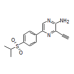 2-氨基-3-乙炔基-5-[4-(异丙基磺酰基)苯基]吡嗪