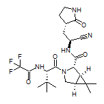 (1R,2S,5S)-N-[(S)-1-氰基-2-[(S)-2-氧代-3-吡咯烷基]乙基]-3-[(S)-3,3-二甲基-2-(2,2,2-三氟乙酰氨基)丁酰基]-6,6-二甲基-3-氮杂双环[3.1.0]己烷-2-甲酰胺