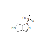 1-(甲砜基)-1,4,5,6-四氢吡咯并[3,4-c]吡唑
