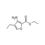 3-氨基-4-乙基呋喃-2-甲酸乙酯