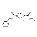 (1R,5S,6S)-3-Cbz-3-氮杂双环[3.1.0]己烷-6-甲酸乙酯