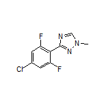 3-(4-氯-2,6-二氟苯基)-1-甲基-1H-1,2,4-三唑