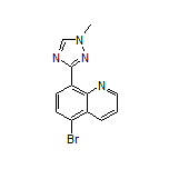 5-溴-8-(1-甲基-1H-1,2,4-三唑-3-基)喹啉
