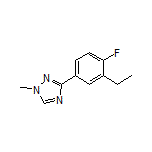 3-(3-乙基-4-氟苯基)-1-甲基-1H-1,2,4-三唑