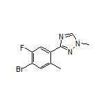 3-(4-溴-5-氟-2-甲基苯基)-1-甲基-1H-1,2,4-三唑