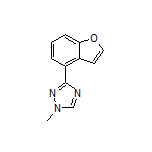 3-(4-苯并呋喃基)-1-甲基-1H-1,2,4-三唑