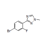 3-(4-溴-2-氟苯基)-1-甲基-1H-1,2,4-三唑