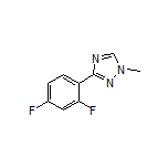3-(2,4-二氟苯基)-1-甲基-1H-1,2,4-三唑