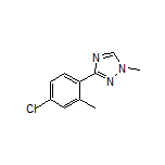 3-(4-氯-2-甲基苯基)-1-甲基-1H-1,2,4-三唑