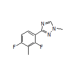 3-(2,4-二氟-3-甲基苯基)-1-甲基-1H-1,2,4-三唑