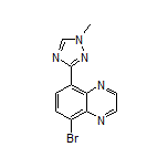 5-溴-8-(1-甲基-1H-1,2,4-三唑-3-基)喹喔啉