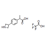 2-[4-(3-氮杂环丁基)苯基]丙酸三氟乙酸盐