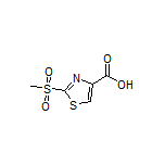 2-(甲砜基)噻唑-4-甲酸