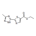 2-(3-甲基-1H-1,2,4-三唑-5-基)噻唑-5-甲酸乙酯