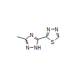 2-(3-甲基-1H-1,2,4-三唑-5-基)-1,3,4-噻二唑