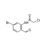 N-(5-溴-2-甲酰基苯基)-2-氯乙酰胺