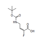 (E)-4-(Boc-氨基)-2-氟-2-丁烯酸