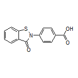 4-(3-氧代苯并异噻唑-2(3H)-基)苯甲酸