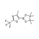 4-甲基-2-(三氟甲基)噻唑-5-硼酸频哪醇酯