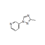 3-(3-甲基-1H-1,2,4-三唑-1-基)吡啶