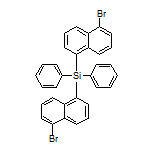 双(5-溴-1-萘基)二苯基硅烷