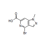 4-溴-1-甲基-1H-吡唑并[4,3-c]吡啶-6-甲酸