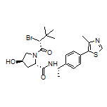 (2S,4R)-1-[(R)-2-溴-3,3-二甲基丁酰基]-4-羟基-N-[(S)-1-[4-(4-甲基-5-噻唑基)苯基]乙基]吡咯烷-2-甲酰胺