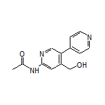 N-[4-(羟甲基)-[3,4’-联吡啶]-6-基]乙酰胺