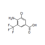4-氨基-3-氯-5-(三氟甲基)苯甲酸
