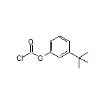 3-(叔丁基)苯基氯甲酸