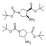 顺式-3-氨基-1,4-二-Boc-吡咯烷