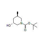 (3R,5R)-1-Boc-5-甲基哌啶-3-醇