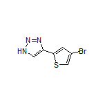 4-(4-溴-2-噻吩基)-1H-1,2,3-三唑