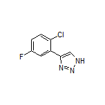 4-(2-氯-5-氟苯基)-1H-1,2,3-三唑