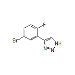 4-(5-溴-2-氟苯基)-1H-1,2,3-三唑