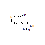 3-溴-4-(1H-1,2,3-三唑-4-基)吡啶