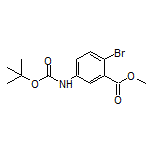 2-溴-5-(Boc-氨基)苯甲酸甲酯