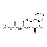5-(Boc-氨基)-2-(4-吡啶基)苯甲酸甲酯