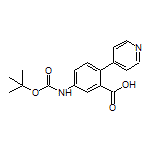 5-(Boc-氨基)-2-(4-吡啶基)苯甲酸