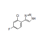 4-(2-氯-4-氟苯基)-1H-1,2,3-三唑