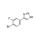 4-(4-溴-3-氟苯基)-1H-1,2,3-三唑