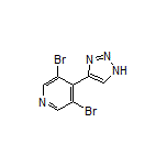 3,5-二溴-4-(1H-1,2,3-三唑-4-基)吡啶