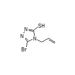 4-烯丙基-5-溴-4H-1,2,4-三唑-3-硫醇