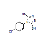 5-溴-4-(4-氯苯基)-4H-1,2,4-三唑-3-硫醇
