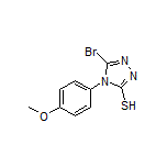 5-溴-4-(4-甲氧基苯基)-4H-1,2,4-三唑-3-硫醇