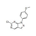 6-氯-1-(4-甲氧基苯基)-1H-吡唑并[3,4-d]嘧啶