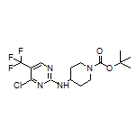N-(1-Boc-4-哌啶基)-4-氯-5-(三氟甲基)嘧啶-2-胺